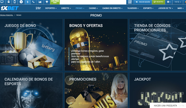 1xbet promociones