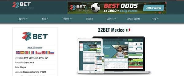 22bet latam