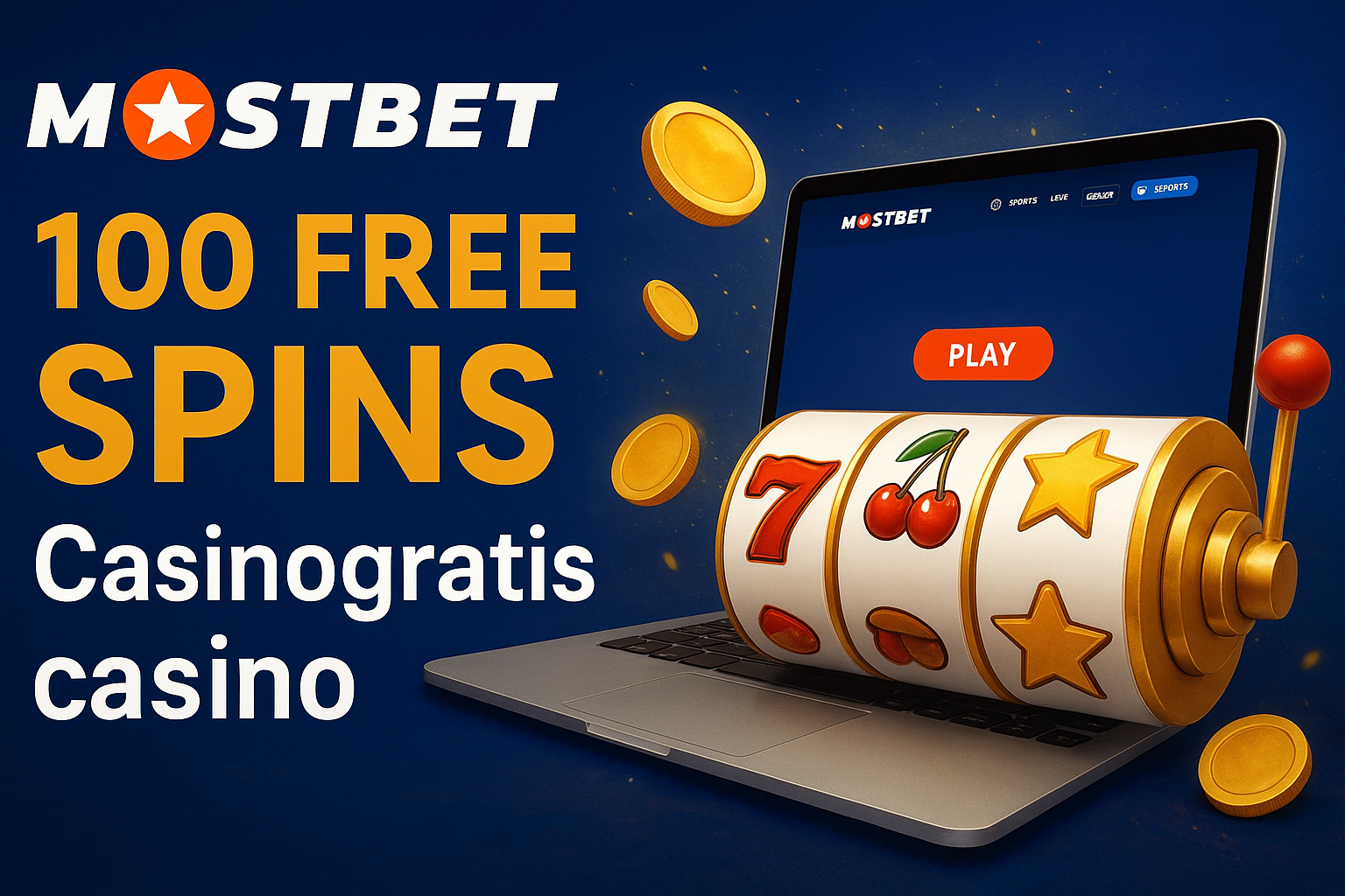 Casinogratisonline-এর প্রোমোকোডে Mostbet ক্যাসিনোতে ১০০ ফ্রি স্পিন
